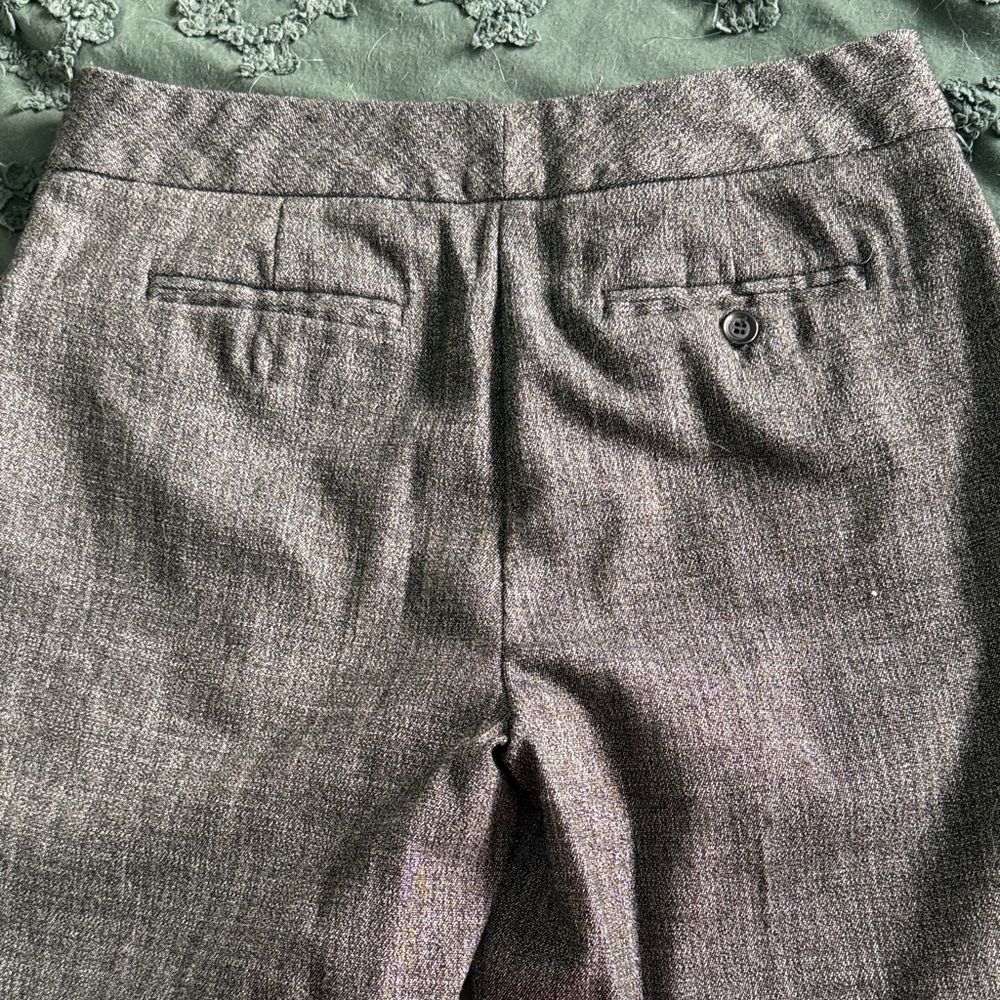Gray Textured Work Pants - Picture 5 of 5